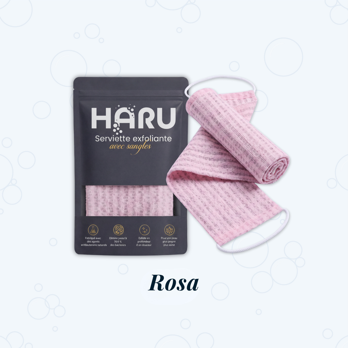 Toalla Exfoliante Coreana HARU