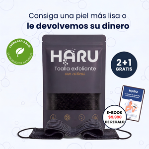 Toalla Exfoliante Coreana HARU