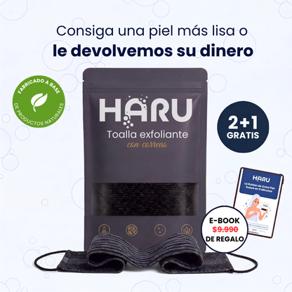 Toalla Exfoliante Coreana HARU