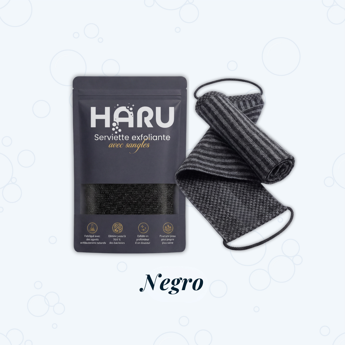 Toalla Exfoliante Coreana HARU