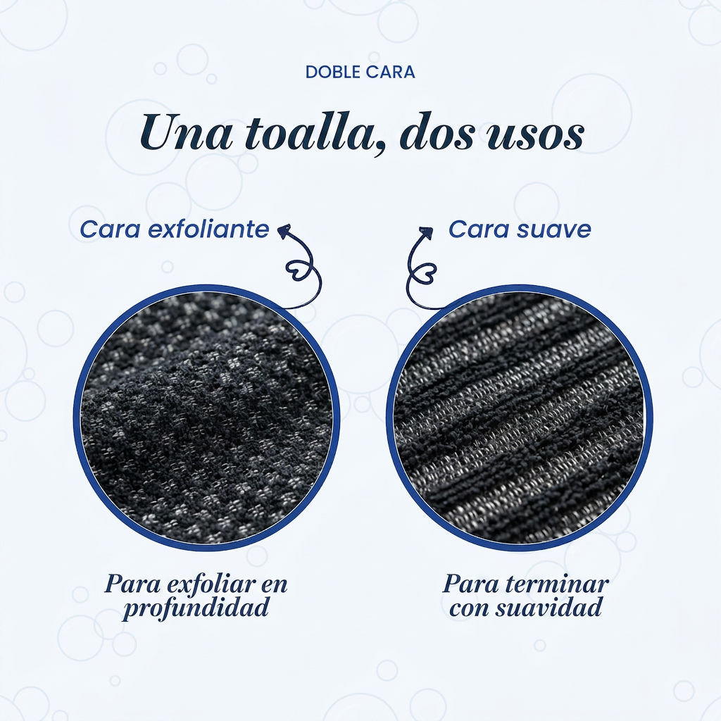 Toalla Exfoliante Coreana HARU